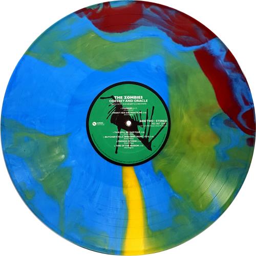 The Zombies Odessey And Oracle - Psychedelic Coloured Vinyl